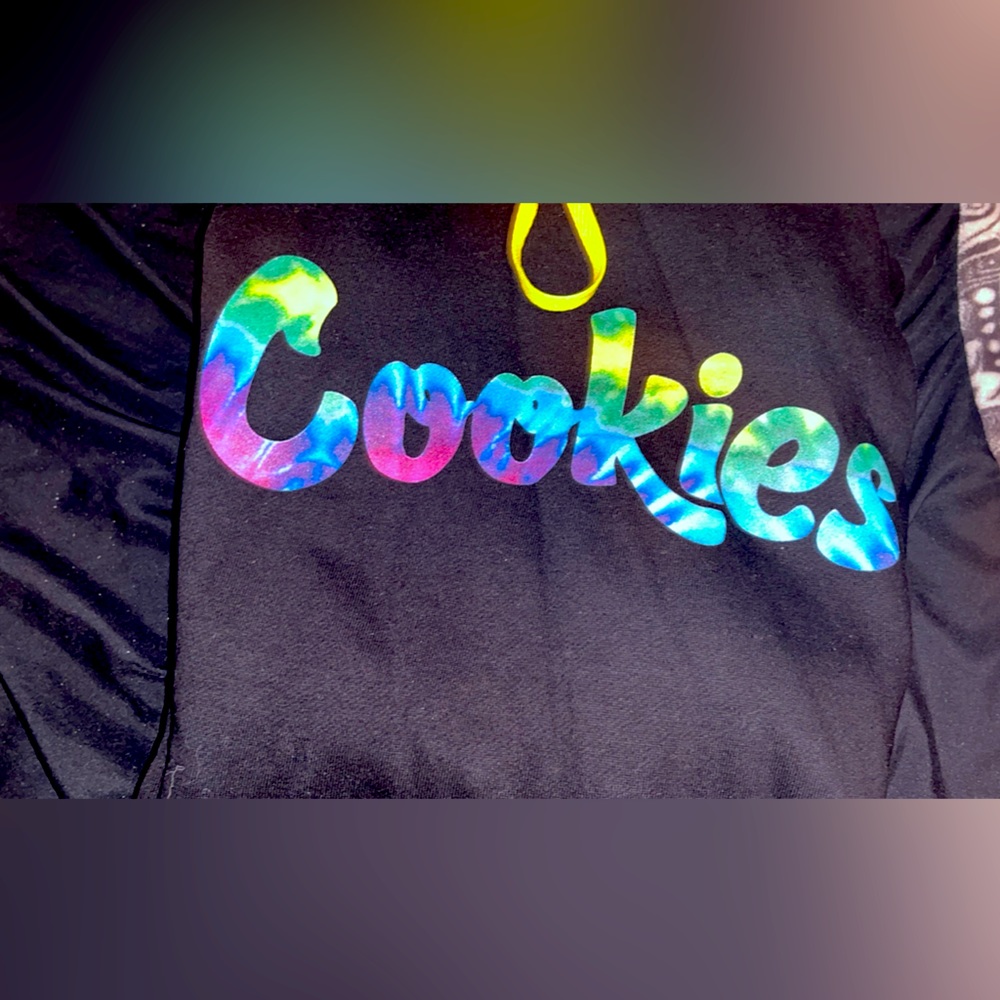 Cookies sweatshirt tie dye